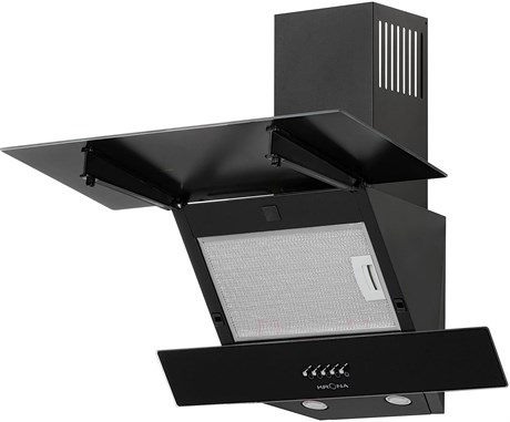 фото: Кухонная вытяжка Krona Erica 600 black PB