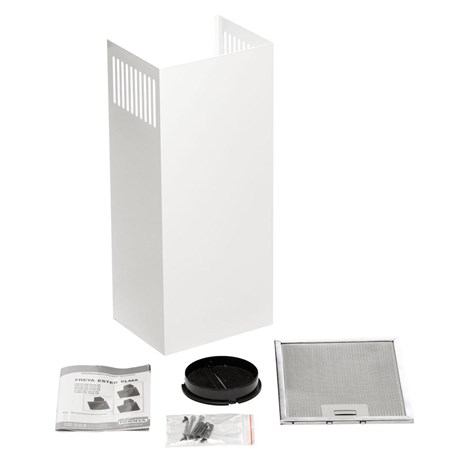 фото: Кухонная вытяжка Krona FREYA 600 white PB