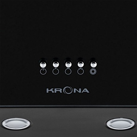 фото: Кухонная вытяжка Krona Gabriele 600 black PB