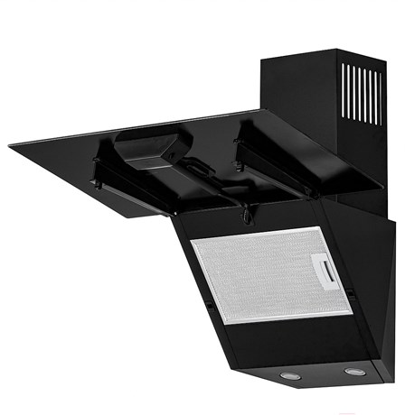 фото: Кухонная вытяжка Krona Gabriele 600 black PB