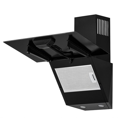 фото: Кухонная вытяжка Krona Helga 600 black PB