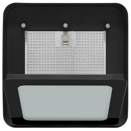 фото: Кухонная вытяжка Krona Hilary Isola 500 black S