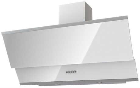 фото: Кухонная вытяжка Krona IRIDA 900 white push button