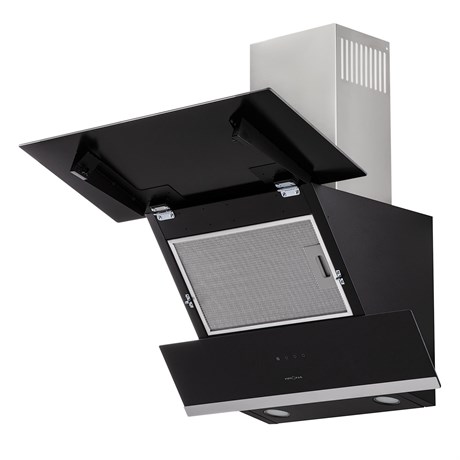 фото: Кухонная вытяжка Krona Irma 600 black sensor