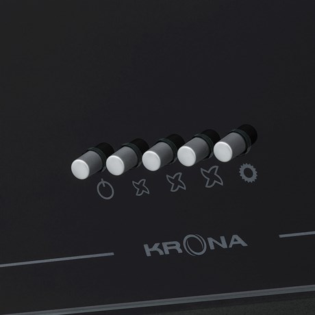 фото: Кухонная вытяжка Krona JINA 600 BLACK PB