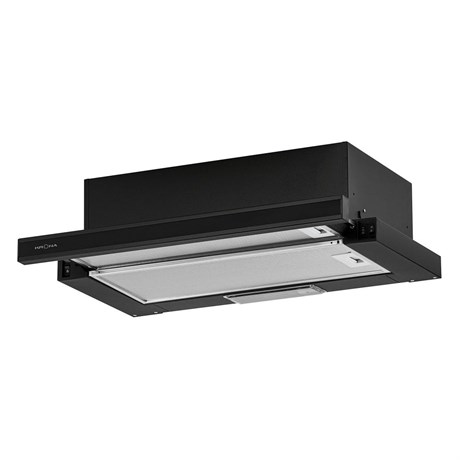 фото: Кухонная вытяжка Krona Kamilla 600 glass black