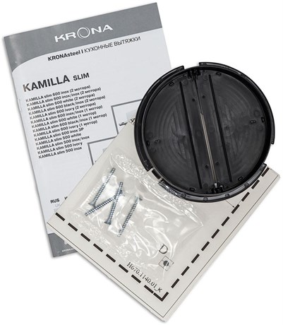 фото: Кухонная вытяжка Krona Kamilla slim 500 inox