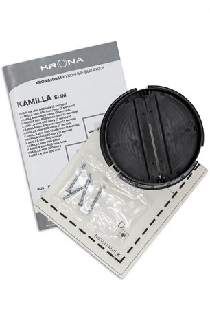 фото: Кухонная вытяжка Krona Kamilla slim 500 ivory