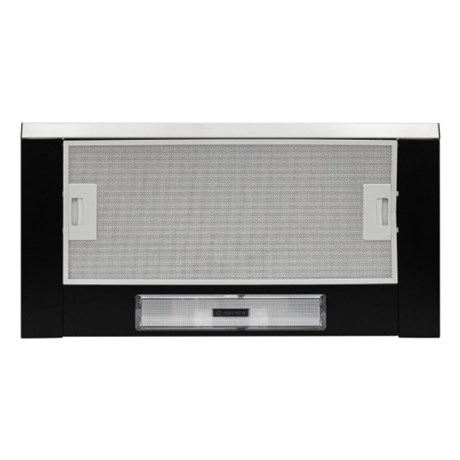 фото: Кухонная вытяжка Krona Kamilla slim 600 1M black/inox
