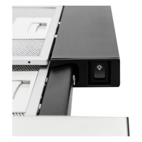 фото: Кухонная вытяжка Krona Kamilla slim 600 1M black/inox