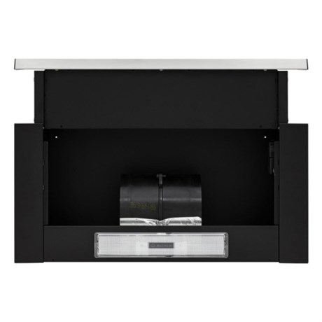 фото: Кухонная вытяжка Krona Kamilla slim 600 1M black/inox