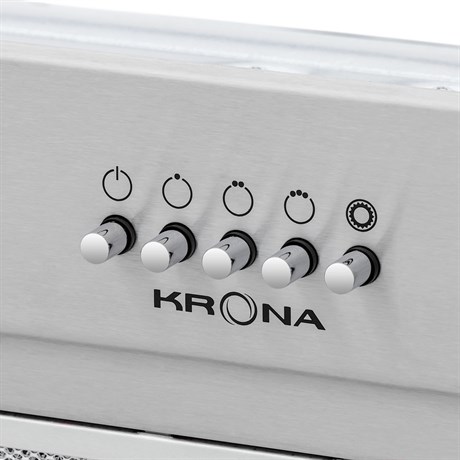 фото: Кухонная вытяжка Krona Kate 600 inox PB K