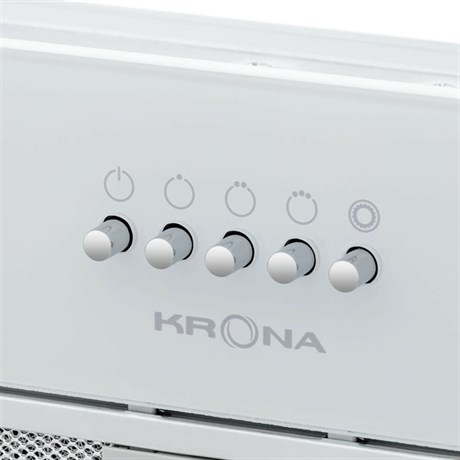 фото: Кухонная вытяжка Krona Kate 600 white PB K