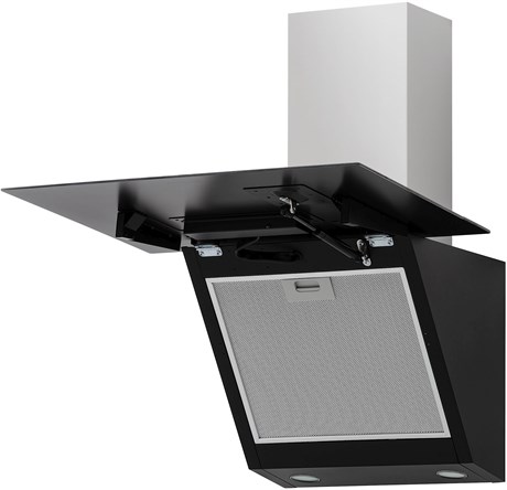 фото: Кухонная вытяжка Krona Kristen 600 black/inox S