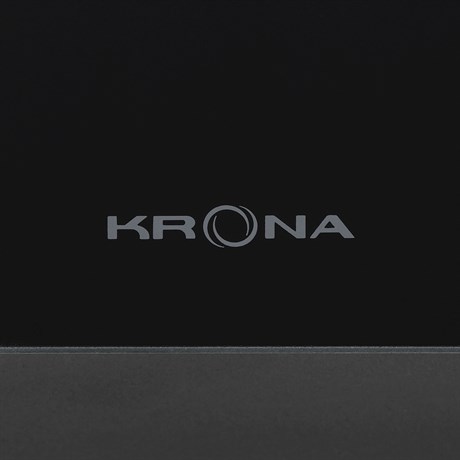 фото: Кухонная вытяжка Krona Kristen 600 black/inox S