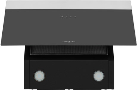 фото: Кухонная вытяжка Krona Kristen 600 black/inox S