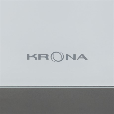 фото: Кухонная вытяжка Krona Kristen 600 white/inox S