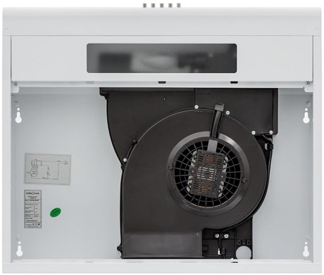 фото: Кухонная вытяжка Krona Liana 600 white PB
