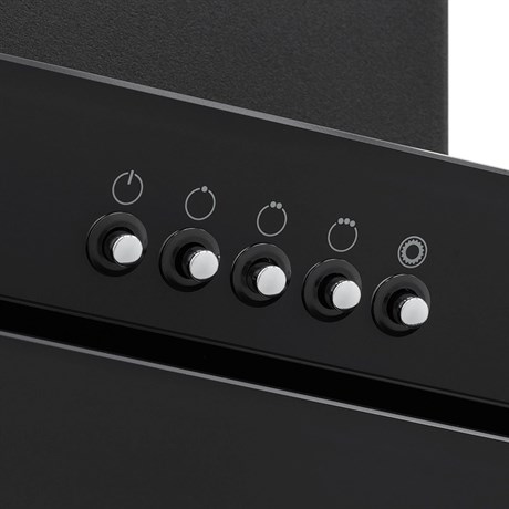 фото: Кухонная вытяжка Krona Liva 600 black PB