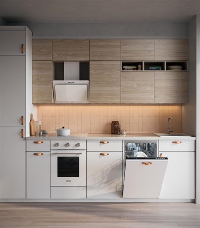 фото: Кухонная вытяжка Krona Liva 600 black S