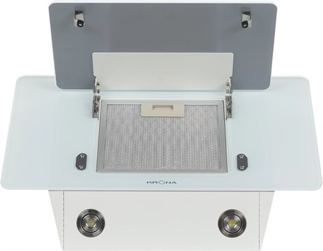 фото: Кухонная вытяжка Krona Liva 600 white PB