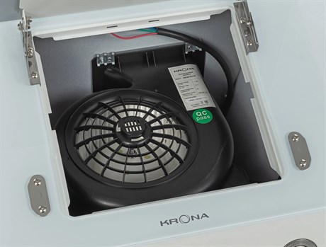 фото: Кухонная вытяжка Krona Liva 600 white PB