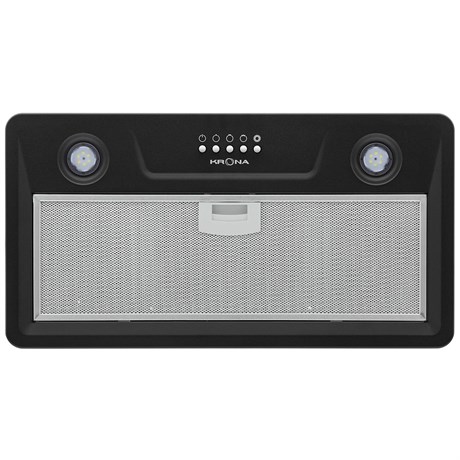фото: Кухонная вытяжка Krona LUISA 600 black PB