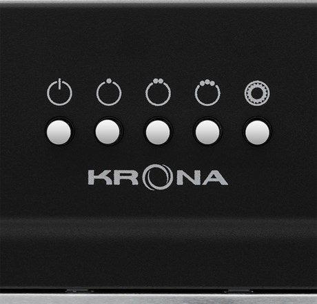 фото: Кухонная вытяжка Krona LUISA 600 black PB