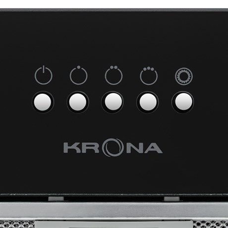 фото: Кухонная вытяжка Krona LUISA 600 GLASS black PB