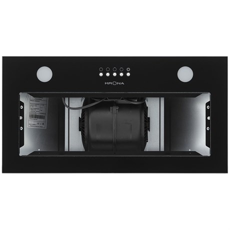 фото: Кухонная вытяжка Krona LUISA 600 GLASS black PB