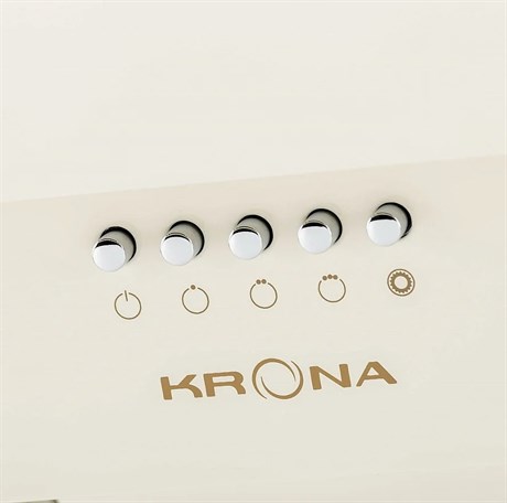 фото: Кухонная вытяжка Krona Olly 600 ivory PB