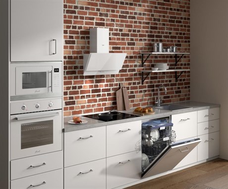 фото: Кухонная вытяжка Krona Olly 600 white PB