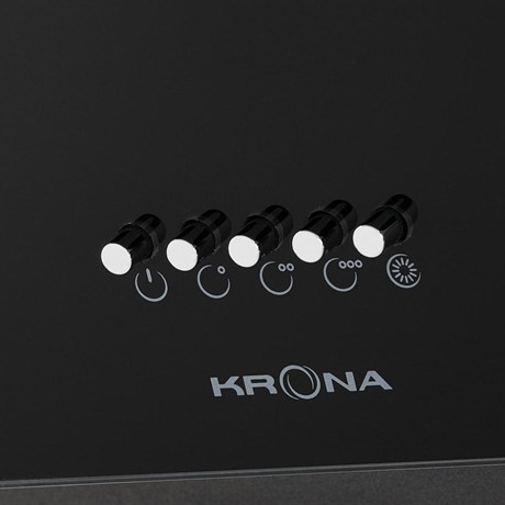 фото: Кухонная вытяжка Krona Polly 600 black PB