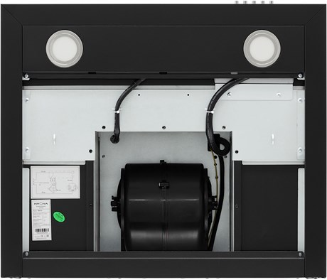 фото: Кухонная вытяжка Krona Rina 600 black PB
