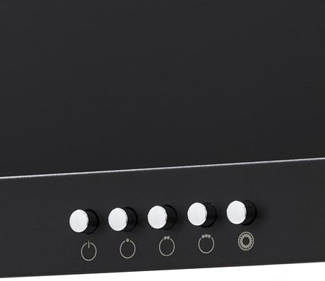 фото: Кухонная вытяжка Krona Rina 600 black PB