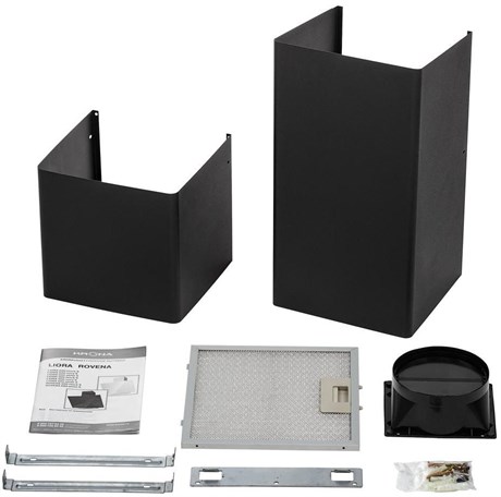 фото: Кухонная вытяжка Krona Rovena 600 black S