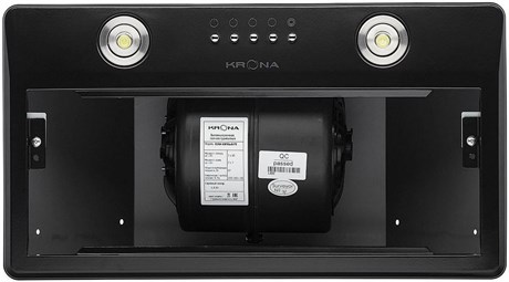 фото: Кухонная вытяжка Krona Runa 600 black PB