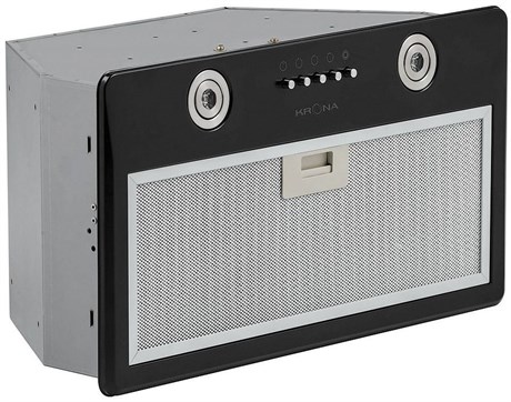 фото: Кухонная вытяжка Krona Runa 600 black PB