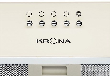 фото: Кухонная вытяжка Krona Runa 600 ivory PB