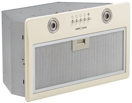 фото: Кухонная вытяжка Krona Runa 600 ivory PB