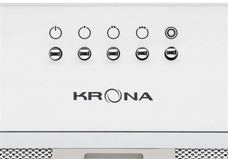 фото: Кухонная вытяжка Krona Runa 600 white PB