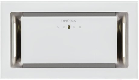 фото: Кухонная вытяжка Krona Selina 600 glass white S