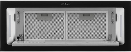 фото: Кухонная вытяжка Krona Selina 900 glass black S