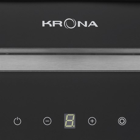 фото: Кухонная вытяжка Krona Selina 900 glass black S