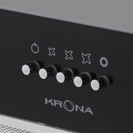 фото: Кухонная вытяжка Krona Sintia 600 black PB