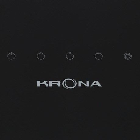 фото: Кухонная вытяжка Krona Uran 600 DN Black 4S