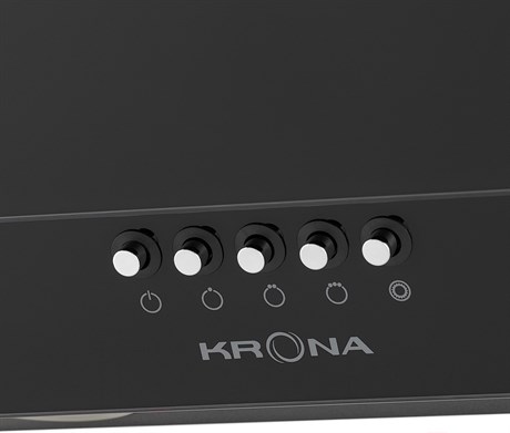 фото: Кухонная вытяжка Krona Venera 600 black PB