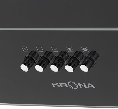 фото: Кухонная вытяжка Krona Verein II 600 Black PB