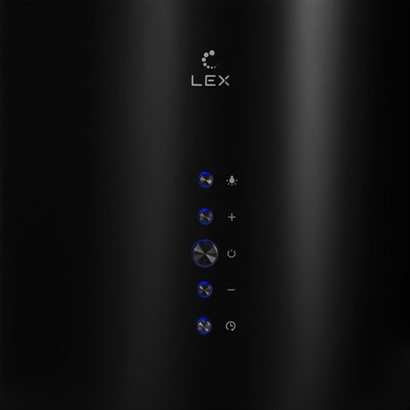 фото: Кухонная вытяжка LEX Gamma 350 black