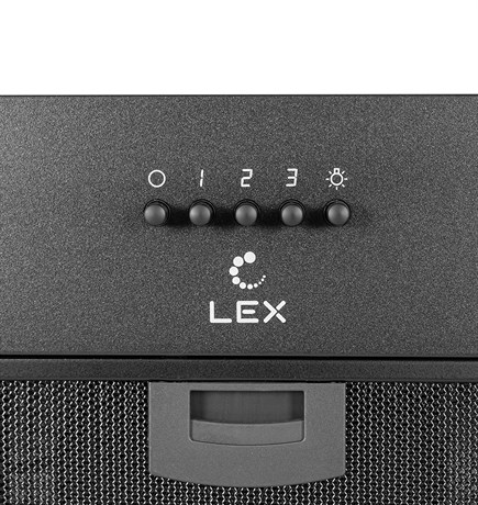 фото: Кухонная вытяжка LEX Ghost 600 Black